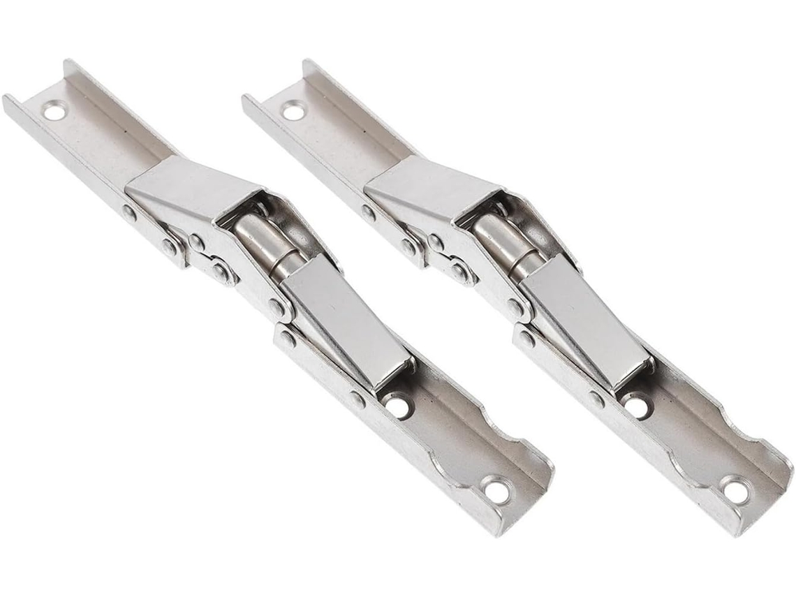 Dobradiças Giratórias Ocultas Para Portas, 2 Peças, Dobradiças Dobráveis Com Rolamentos Para Portas De Cômodas, Armários