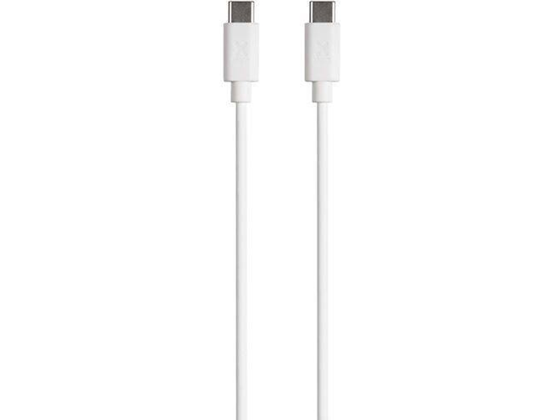 Cabo XTORM CE005 (1,5 m - 100W - USB-C para USB-C - Branco)