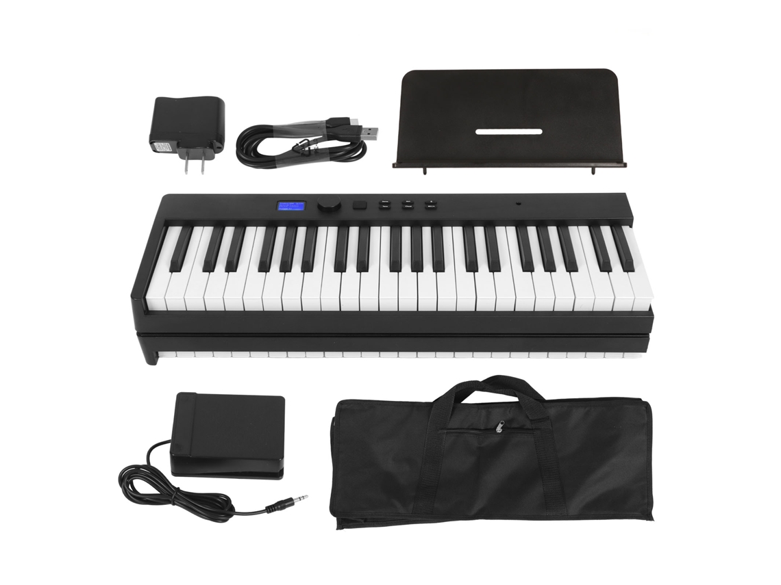 Piano Elétrico 88 Teclas EOOCOO com Bateria Interna