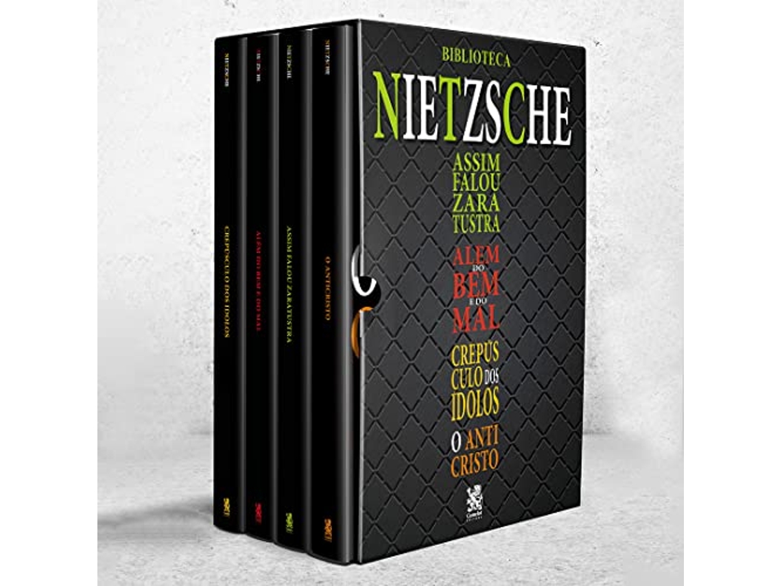 Livro Biblioteca Nietzsche Box Com 4 Livros de Friedrich Nietzsche (Português)