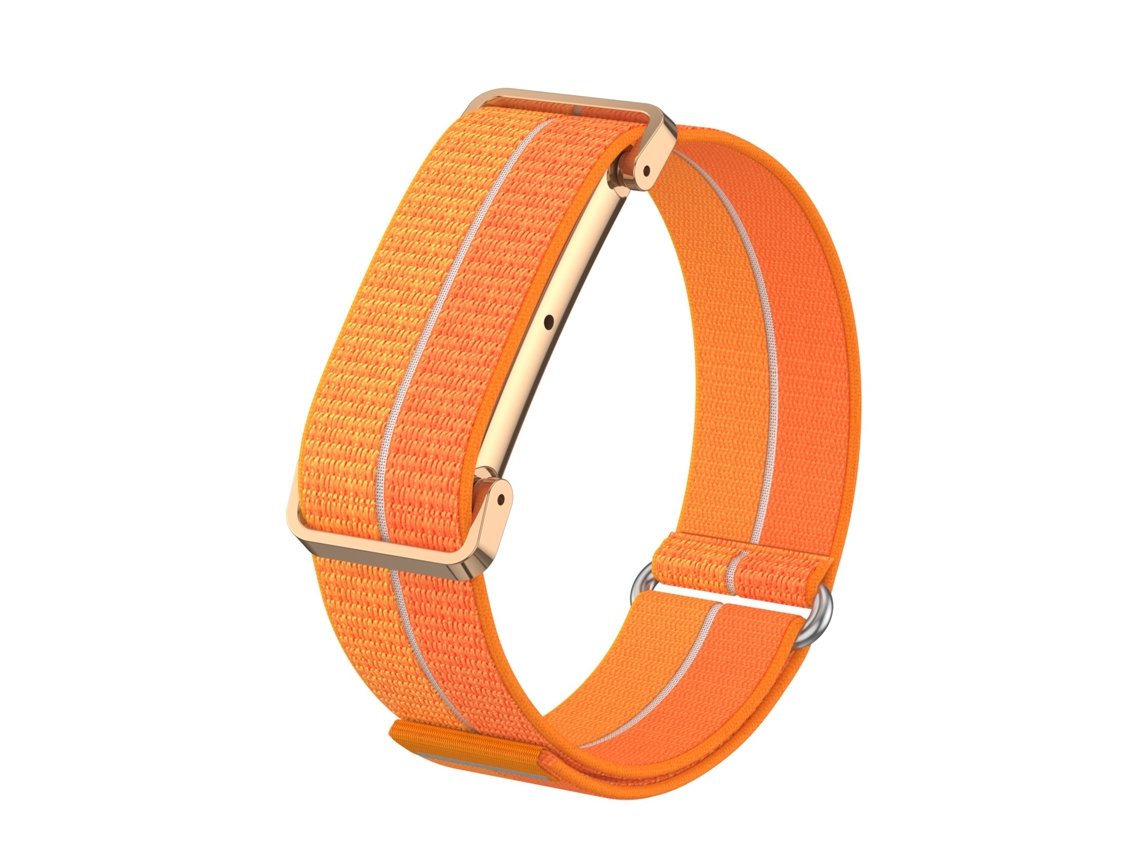 Bracelete Para Google Fitbit Air Laranja Spqment