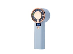 Ventilador Portátil Verde Menta: Resfriamento Portátil Com Bateria De Longa Duração