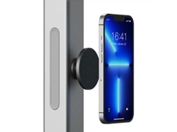 Suporte Magnético Para Telemóvel Suporte Auto Magnético Preto, Adequado Para Ginásios, Passadeiras E Bicicletas Estáticas Electvault1