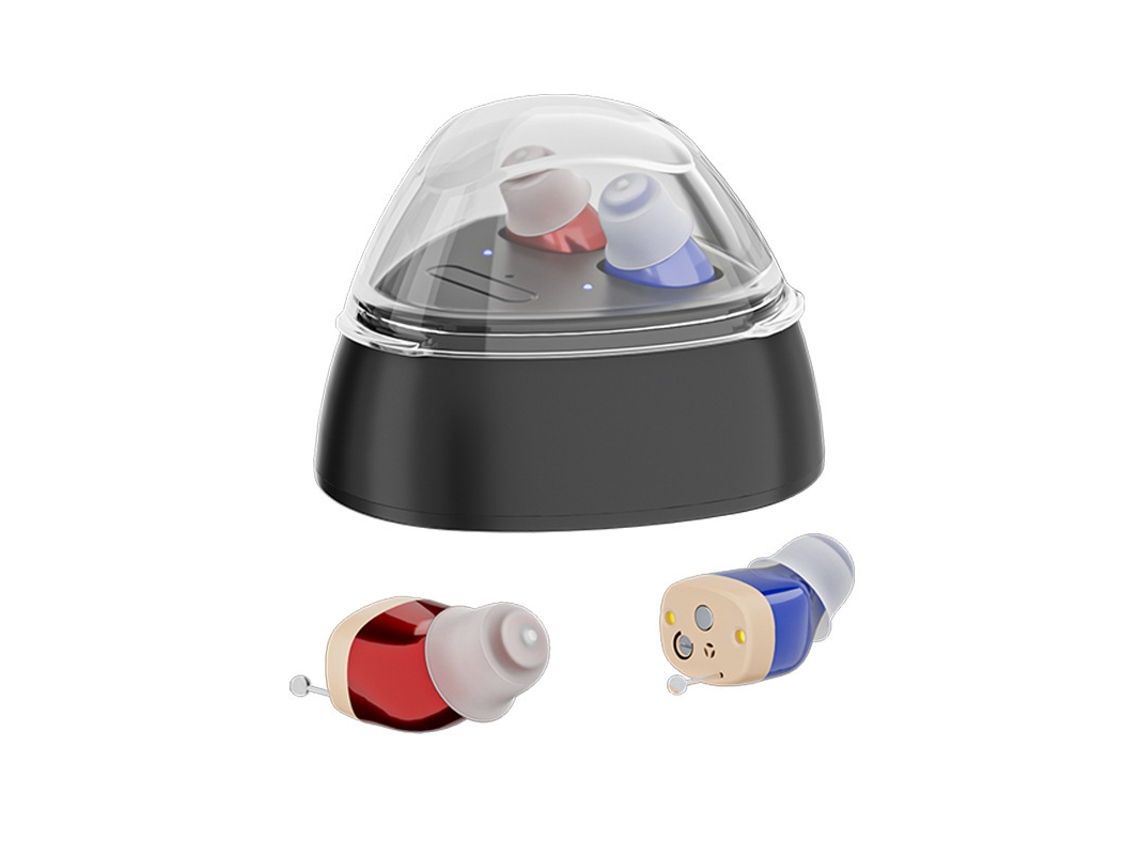 Aparelhos Auditivos Mini Amplificador De Voz Inteligente Para Idosos (preto) Czhhmart