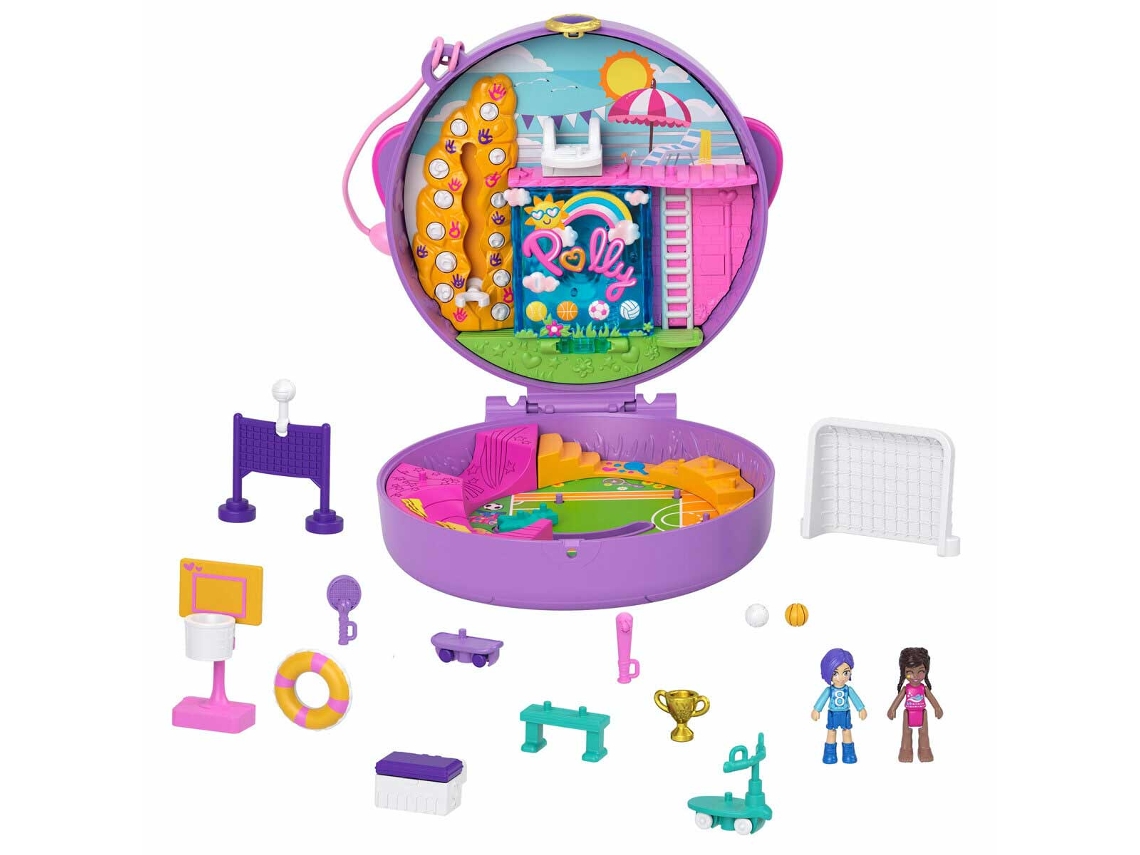 Polly Pocket Set Compact Soccer Squad (Idade Mínima Recomendada: 4 anos)