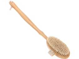 Escova De Banho Com Cabo Longo Ounona, Escova Esfoliante Corporal, Acessório Prático Para O Chuveiro