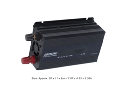 Adaptador De Tomada De Carro Inversor De Energia Com Carregamento Rápido Usb E Tomada Internacional 1000w Dc12v Para 110v