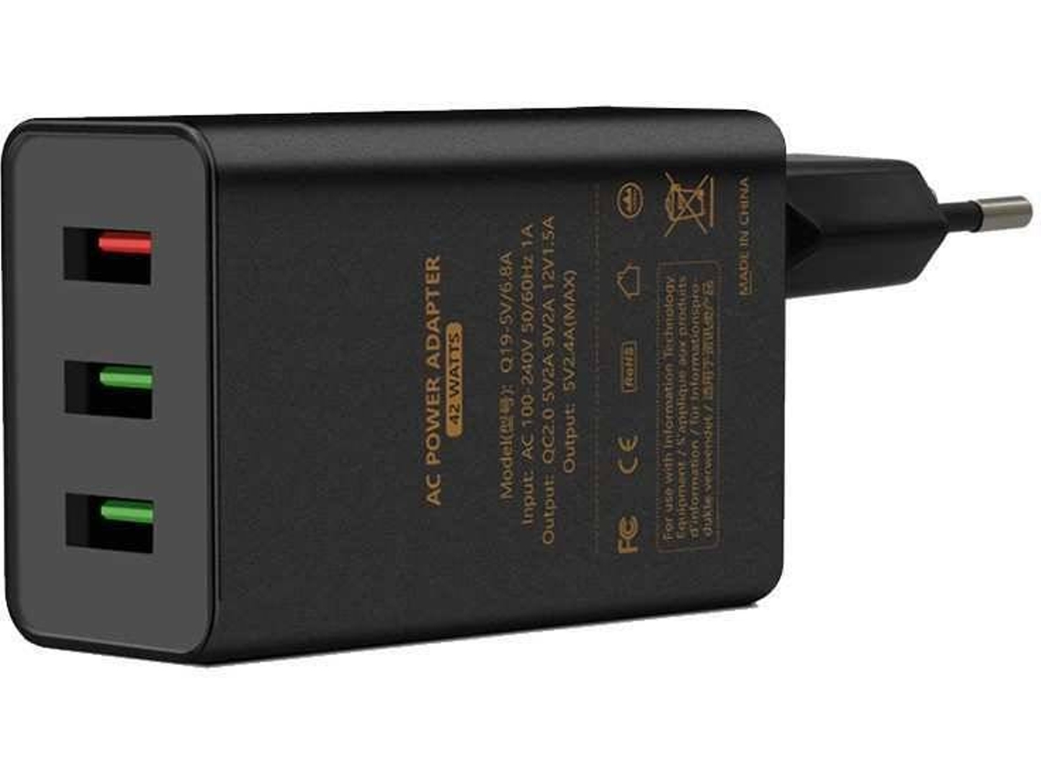 Carregador para Tablet 3 USB (3 USB)