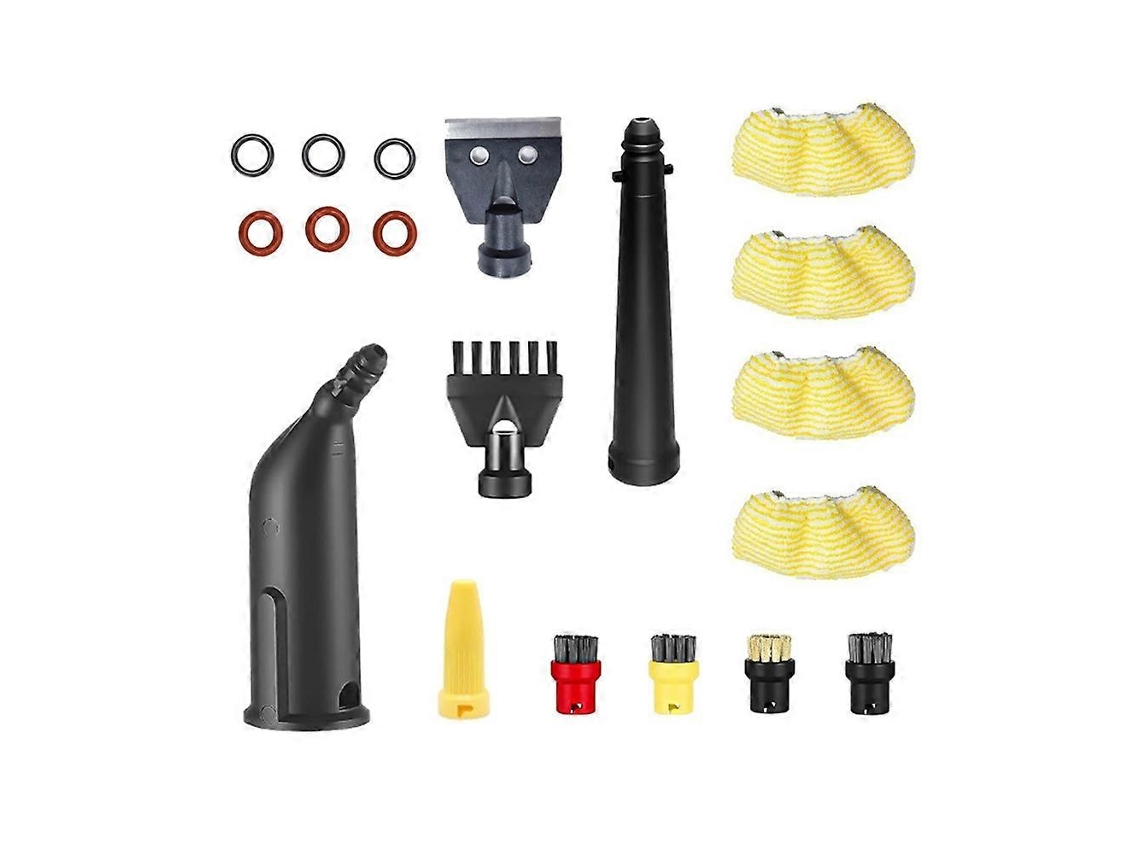 Kit De Substituição Multifuncional Para Limpeza A Vapor Karcher Sc1 Sc2 Sc3 Sc4 Sc5 Ctk10 Ctk20: Escovas, Capa De Tecido E Bocal._glo