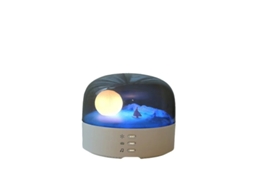 Luz Noturna Bluetooth Yizhood Lua Atmosfera Música Branco