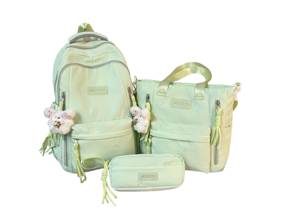 Laxiscreed Mochila Escolar Leve E Espaçosa Para Jovens, Confortável E Com Design Moderno