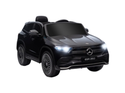 Carro Elétrico Infantil Preto (controle Remoto, Faróis, Buzina, 3 8 Anos)
