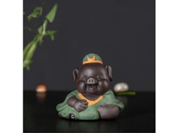 Figura De Escultura De Xadrez Em Argila Roxa Para Decoração De Casa E Presente