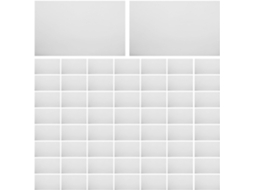 Conjunto de 100 Topbathy Protetores Documentos Transparentes em Plástico com Acabamento Elegante e Bordas Pr