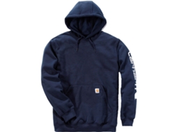 Moletom Com Capuz Logo Azul XS CARHARTT