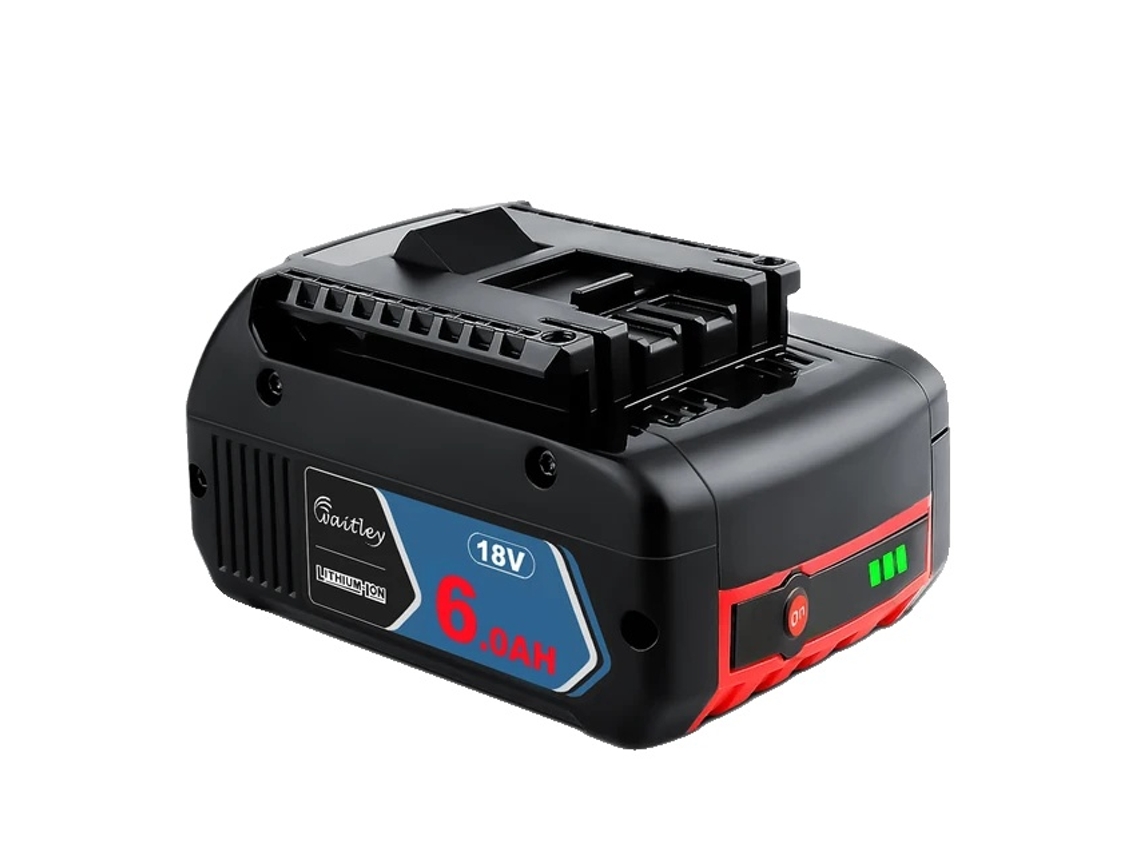 Bateria Recarregável De Li Ion, Capacidade De 18v 6ah, Backup Portátil Para Ferramentas Elétricas Bosch,1 Pc Oem