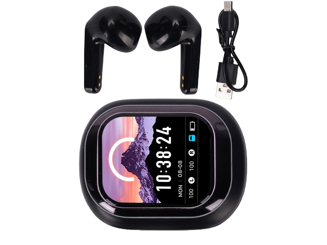 Fones Bluetooth Laxiscreed Com Tradução Em 74 Idiomas E Estojo De Carregamento