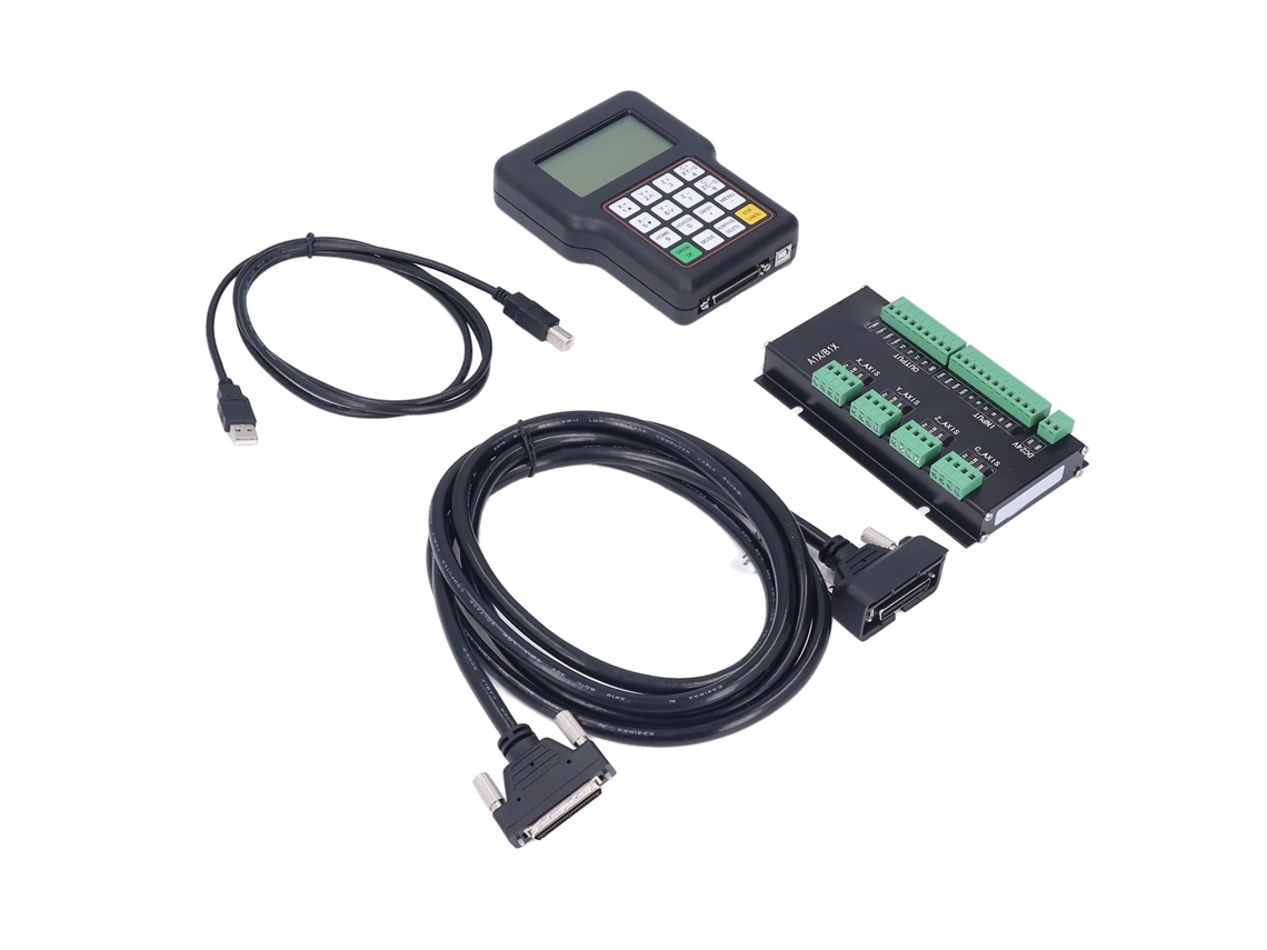 Laxiscreed Máquina De Gravação Com Ecrã Lcd De 3" E Controlo De 4 Eixos