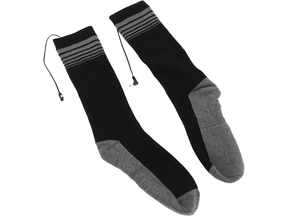 Chaussettes Chauffantes Elétricas em Coton Tricoté com Pilhas SFUSHOS
