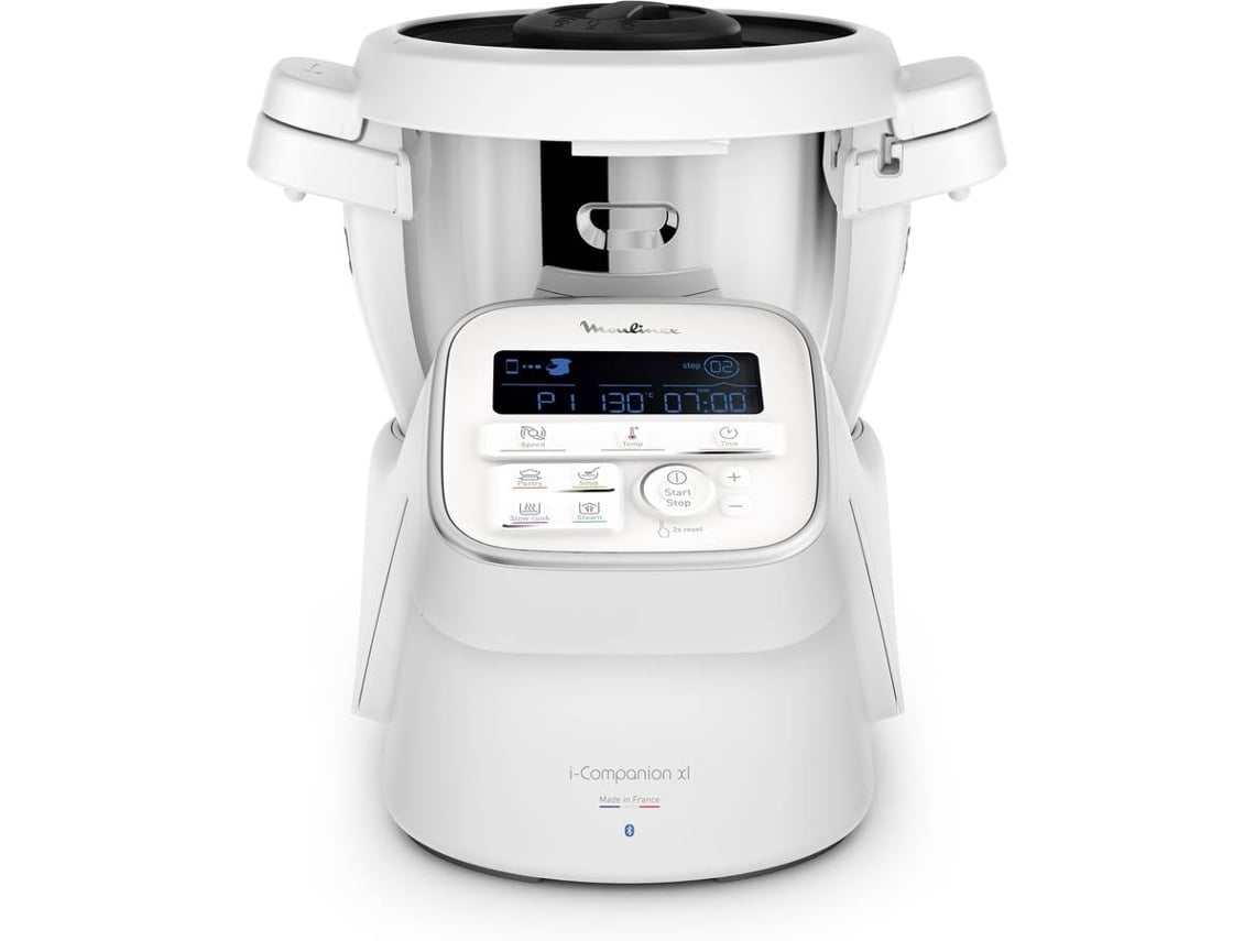 Robô de Cozinha MOULINEX iCompanion HF9071F0 (Outlet Caixa Aberta - 3 L - Extremamente Silencioso - Branco)