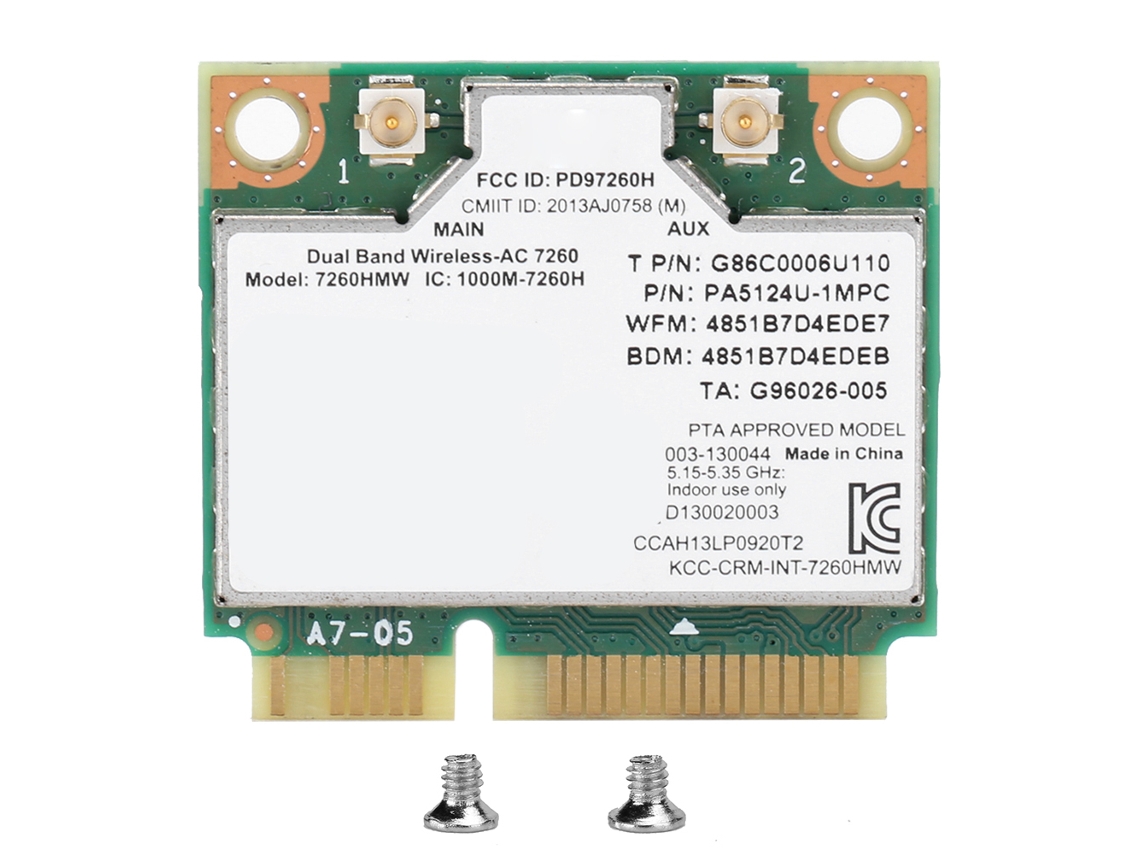 Placa Wi fi LAXISCREED 7260hmw Ac