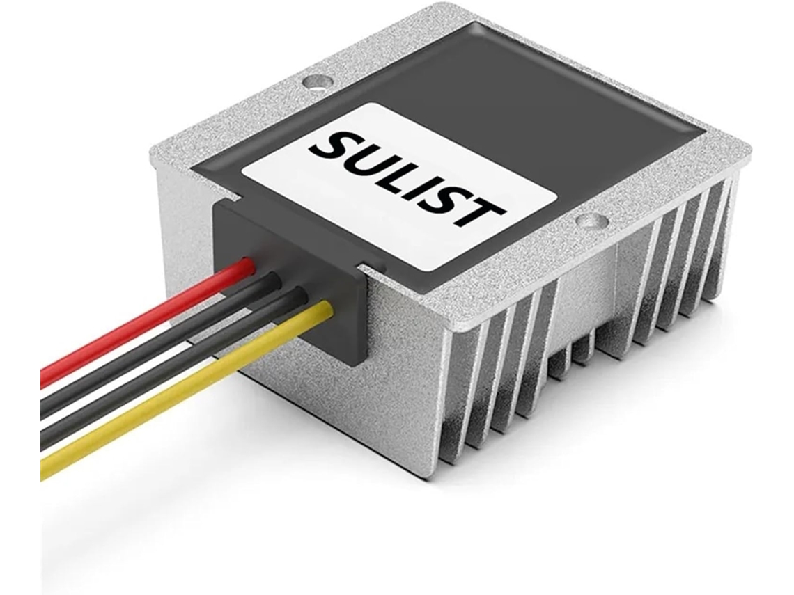 Módulo Conversor Dc Dc Boost De 12v Para 24v, 27v E 28v, 1a 30a, Com Certificação Ce, Para Uso Automotivo E À Prova D
