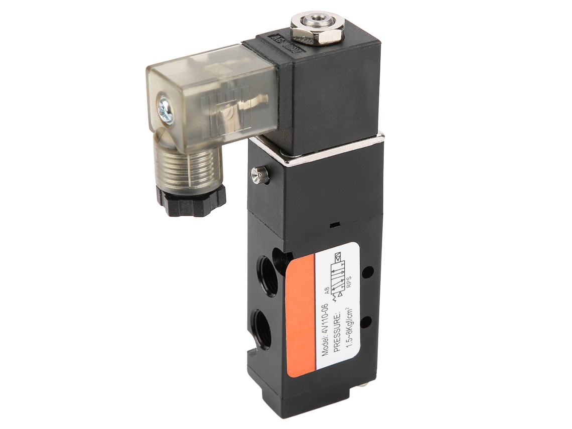Válvula Pneumática Solenóide Fechada Normalmente Dc 24v Sunflare