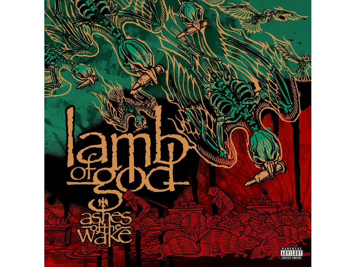 Vinil LP2 Lamb of God Ashes Of The Wake (15th Anniversary) Worten.pt