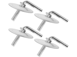 Conjunto De 4 Parafusos De Fixação Para Suporte De Ventilador De Pedestal Em Ferro