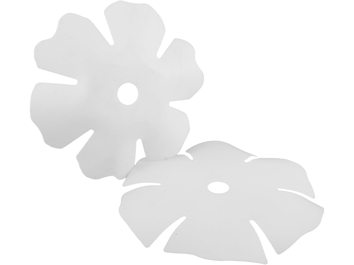 Conjunto de 2 Peças de Decoração Suspensa com Estampa Floral Branca para Quarto e Sala de Estar em Estilo Nórdico Moderno. SFUSHOS