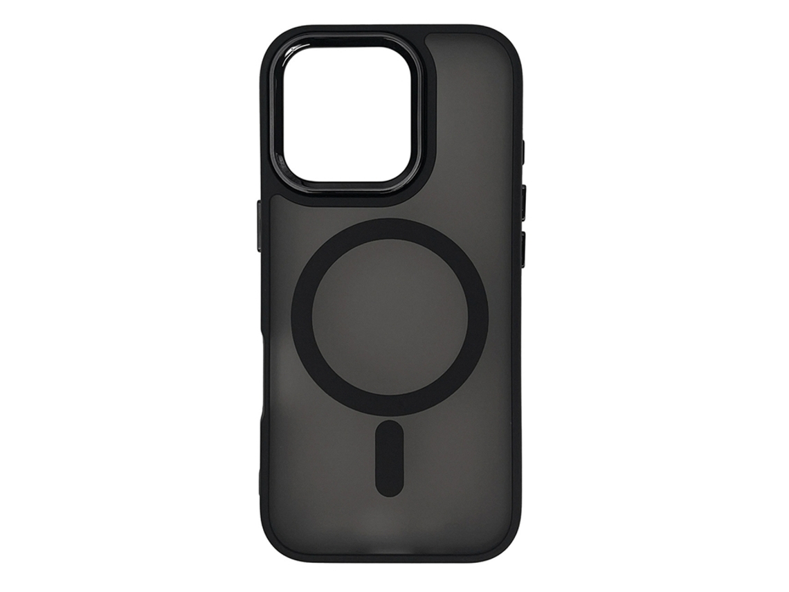 Capa Para Celular Para Iphone 17 Pro Max Magsafe - Preta