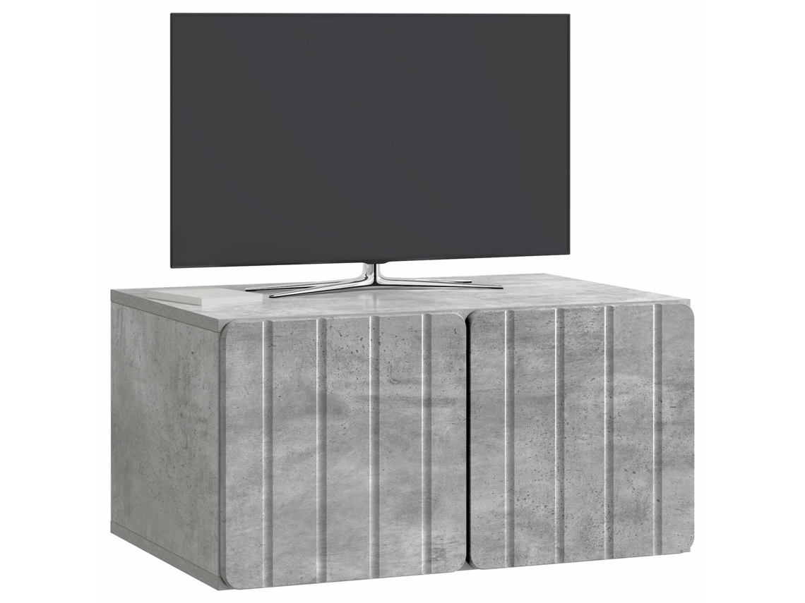 Gabinete de TV de Parede Cinzento Cimento 59,5x41x30 cm MAISON EXCLUSIVE