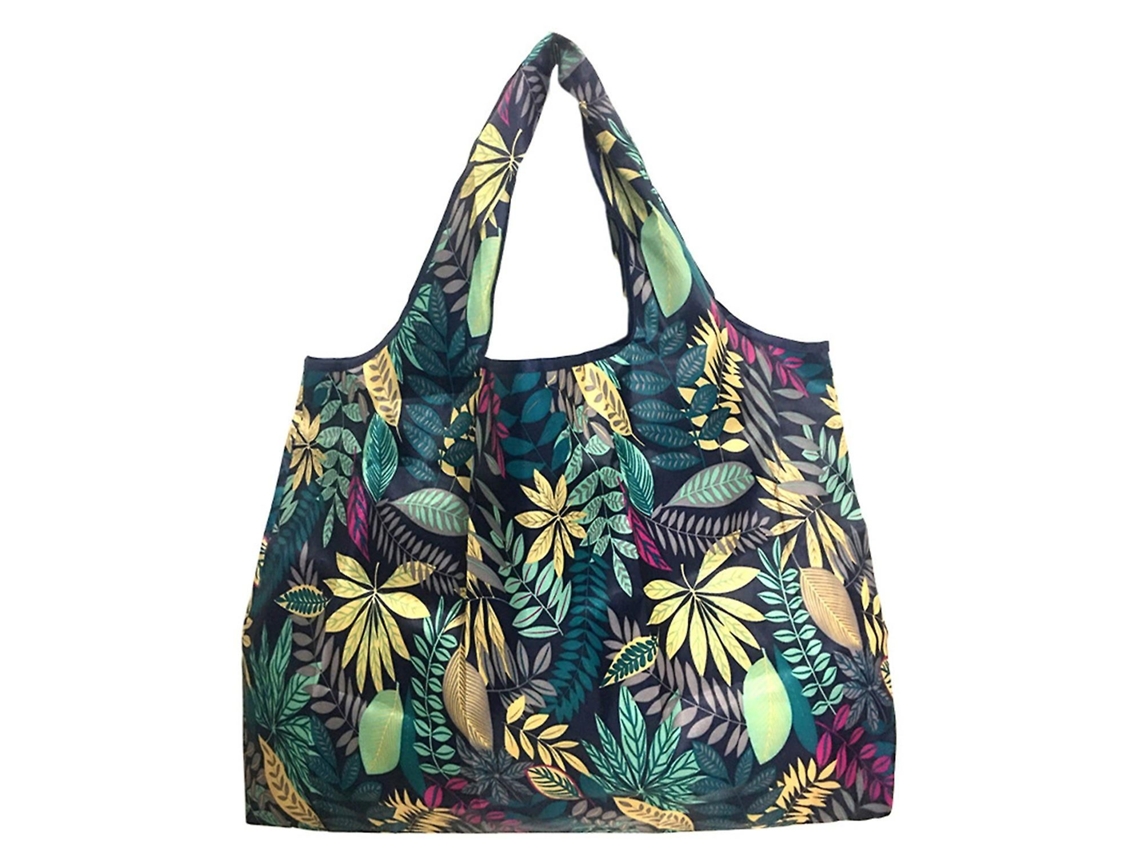 Sacola de Compras Dobrável, Ecológica, em Tecido Oxford, Reutilizável, Tamanho Pequeno, Ideal para Casa. GOKOCO