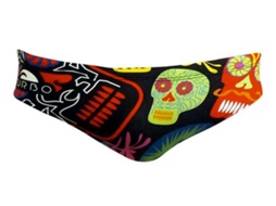 Slips para Homem TURBO Halloween Skulls Multicor para Natação (XL)