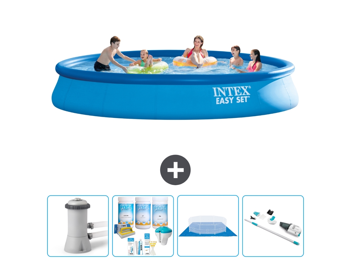 Intex Piscina Easy Set Redonda - 457x84 Cm - 5-peças S20949