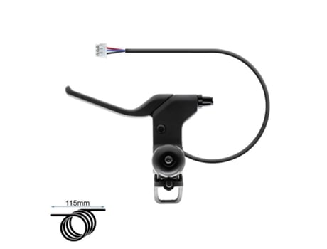Alavanca de freio L com campainha Ninebot E2/e2 Plus Ninebot Connector Jst Zh