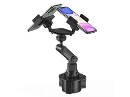 Suporte Multifuncional Giratório De Dupla Fixação Para Copos E Celular. Nostalgia88
