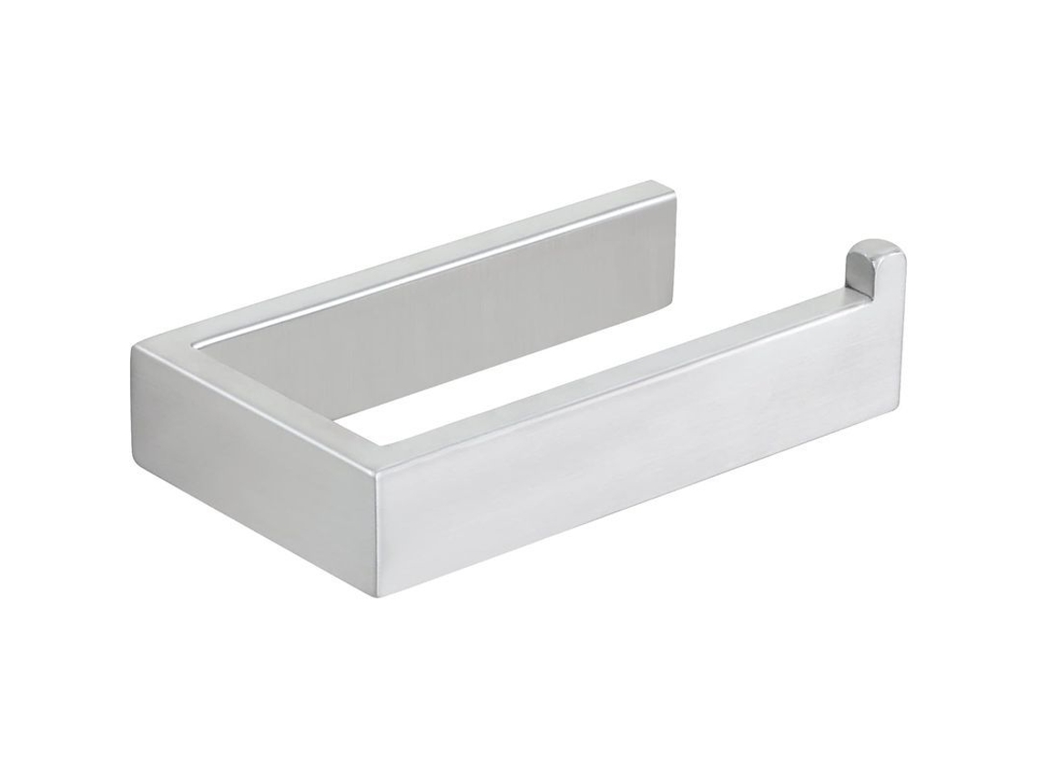 Suporte de Papel Higiênico de Aço Nova Line com design quadrado | S/MARCA