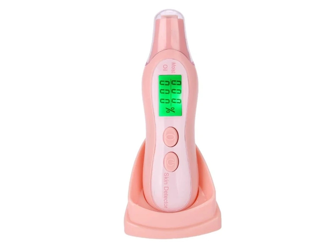 Caneta Testadora De Pele Digital Com Display Lcd Analisador De Óleo/umidade Da Pele Facial De Precisão Para Cuidados Com A Pele Em Viagens Yizhood