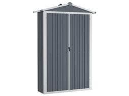 Garden Shed, Garden Sheds Vidaxl Cinzeto Aço (n/a)