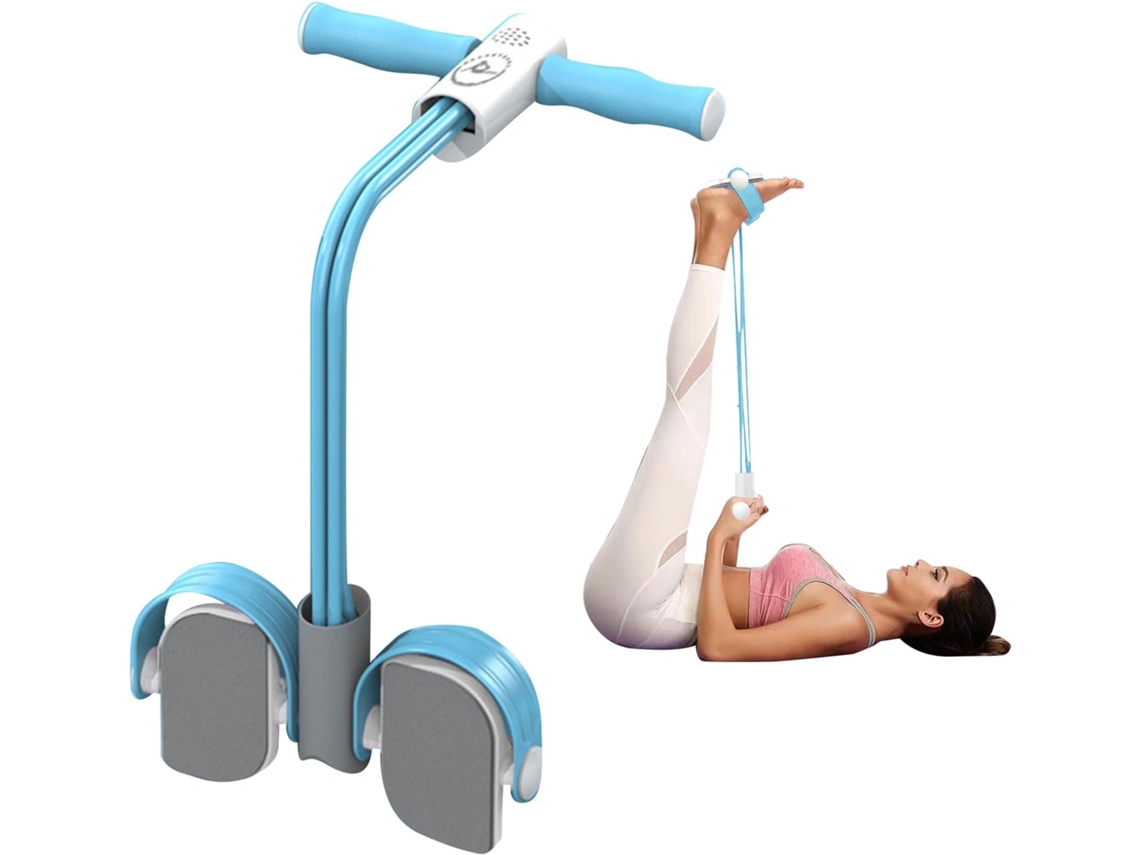 Corda Elástica Multifuncional Para Treinamento De Cintura, Braços, Pernas E Abdômen | Equipamento Ginástica