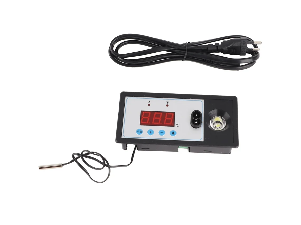 Termostato Para Chocadeira De Ovos, Máquina Automática Inteligente Para Chocar Ovos, Controlador De Temperatura Com Luz