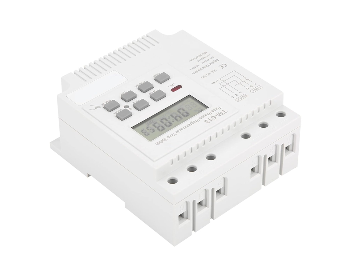 Relé De Retardo De Tempo Digital Inteligente Programável Tm-163, Interruptor