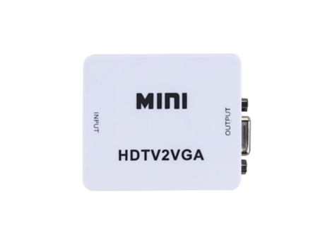 Adaptador Hdtv Para Vga Audio Jack 3,5mm Xin Yue 8149 Branco