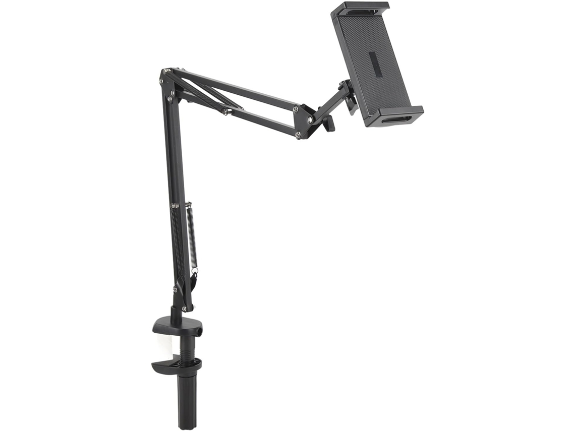 Suporte Para Celular Com Braço Articulado Dobrável E Presilha Tablet, Suporte De Mesa Para Celular Com Silicone Macio