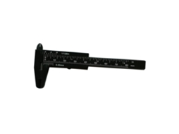 Paquímetro Vernier Mini De Plástico 80mm Para Medição Profundidade E