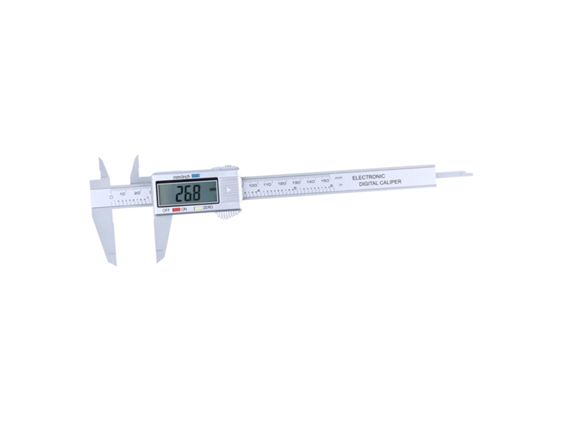 Paquímetro Digital Eletrônico De 0 A 150 Mm, Régua Com Visor Lcd E