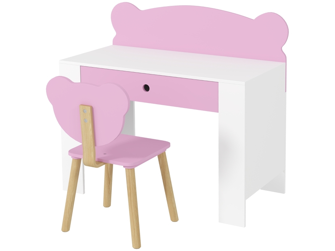 Prateleira Infantil em L com 3 Caixas, Branca 57,4x57,4x94 Cm, Ideal para Quarto de Crianças de 3 a 12 Anos.