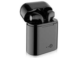 Auriculares Bluetooth True Wireless GETEK I7S (In Ear - MicroAuriculares - Preto)