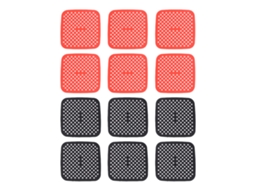 12pcs Liner Silicone Antiaderente para Air Fryer